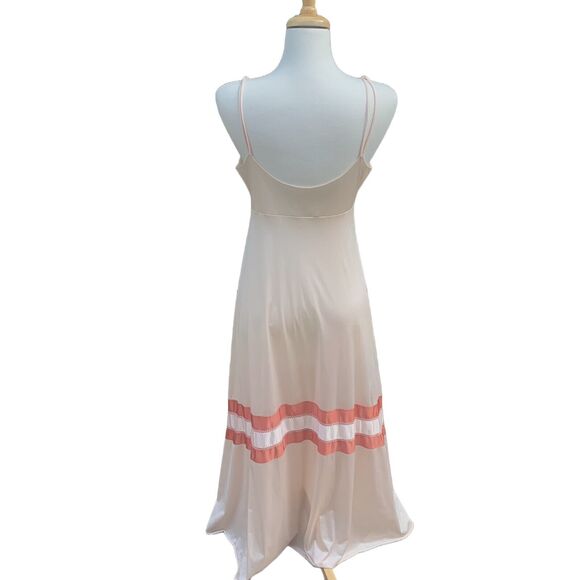 Vintage Vassarette Peignoir Sz M Nightgown Robe 2 Piece Retro 70’s MCM Boudoir - Picture 9 of 15